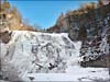 Ithaca Falls, Frozen