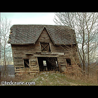 Leaning Barn, near Hammondsport, NY