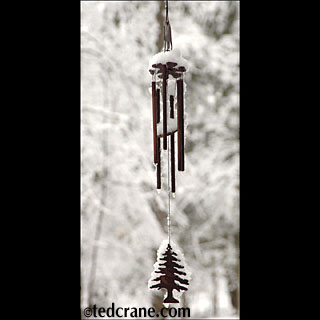 Snowy Wind Chimes, Ithaca, NY