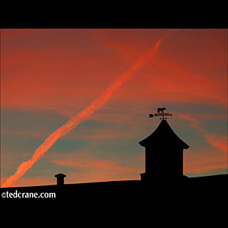 Sunset on Rt.79 near Ithaca, NY