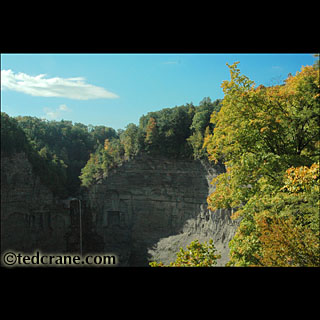 Early Autumn at Taughannock Falls