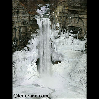 Ice Season at Taughannock Falls