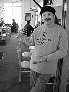 Kit Kalf at Sheldrake Point Caf�